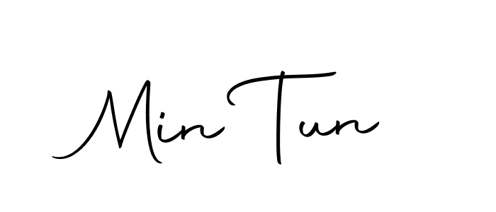 It looks lik you need a new signature style for name Min Tun. Design unique handwritten (Autography-DOLnW) signature with our free signature maker in just a few clicks. Min Tun signature style 10 images and pictures png