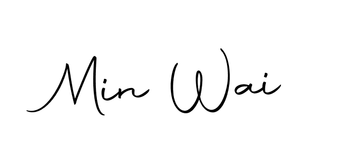 if you are searching for the best signature style for your name Min Wai. so please give up your signature search. here we have designed multiple signature styles  using Autography-DOLnW. Min Wai signature style 10 images and pictures png