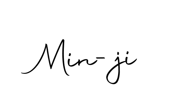 Best and Professional Signature Style for Min-ji. Autography-DOLnW Best Signature Style Collection. Min-ji signature style 10 images and pictures png