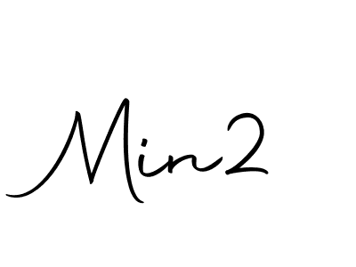 How to Draw Min2 signature style? Autography-DOLnW is a latest design signature styles for name Min2. Min2 signature style 10 images and pictures png