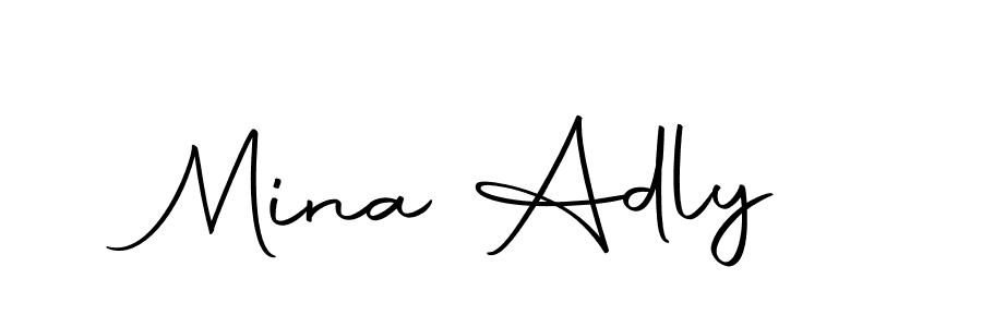 Make a beautiful signature design for name Mina Adly. Use this online signature maker to create a handwritten signature for free. Mina Adly signature style 10 images and pictures png