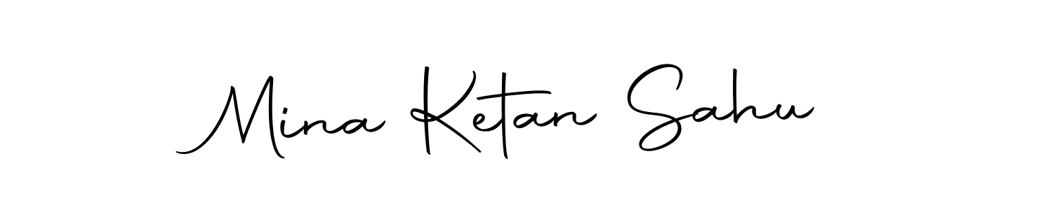 Make a beautiful signature design for name Mina Ketan Sahu. With this signature (Autography-DOLnW) style, you can create a handwritten signature for free. Mina Ketan Sahu signature style 10 images and pictures png