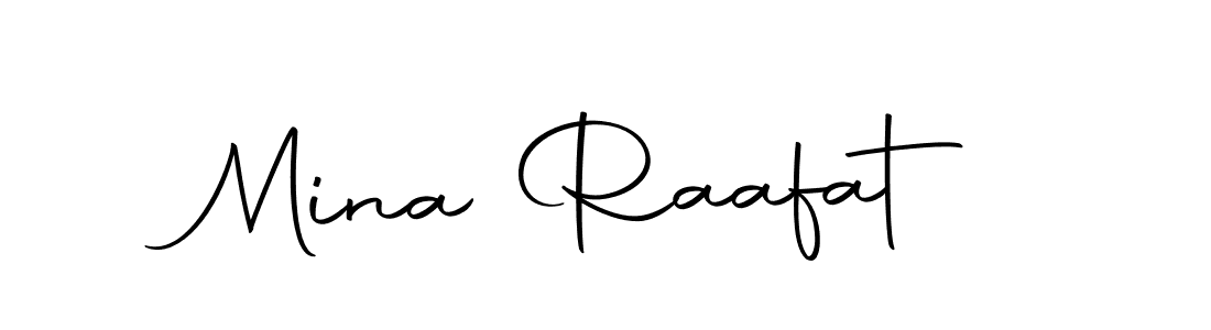 Also we have Mina Raafat name is the best signature style. Create professional handwritten signature collection using Autography-DOLnW autograph style. Mina Raafat signature style 10 images and pictures png