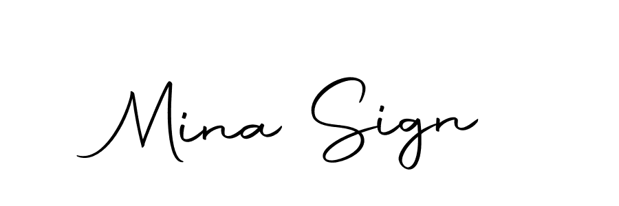 Also You can easily find your signature by using the search form. We will create Mina Sign name handwritten signature images for you free of cost using Autography-DOLnW sign style. Mina Sign signature style 10 images and pictures png