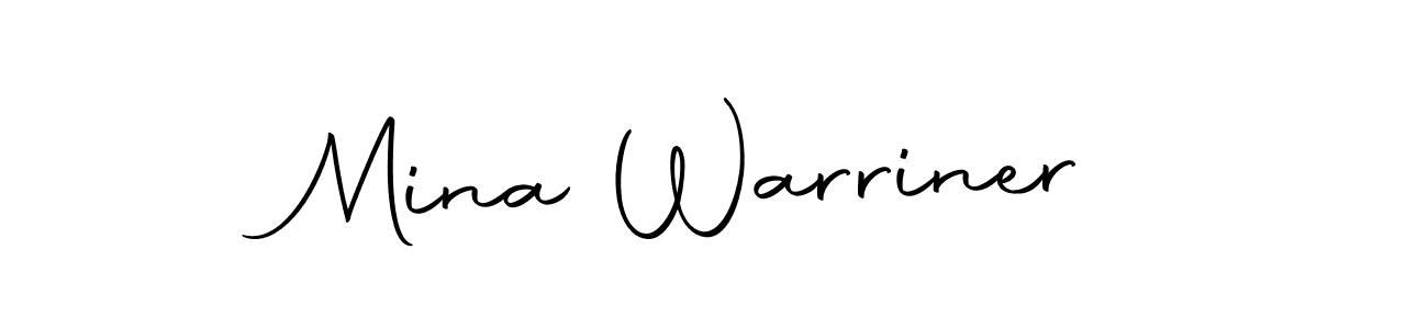 Check out images of Autograph of Mina Warriner name. Actor Mina Warriner Signature Style. Autography-DOLnW is a professional sign style online. Mina Warriner signature style 10 images and pictures png