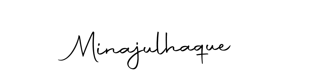 It looks lik you need a new signature style for name Minajulhaque. Design unique handwritten (Autography-DOLnW) signature with our free signature maker in just a few clicks. Minajulhaque signature style 10 images and pictures png