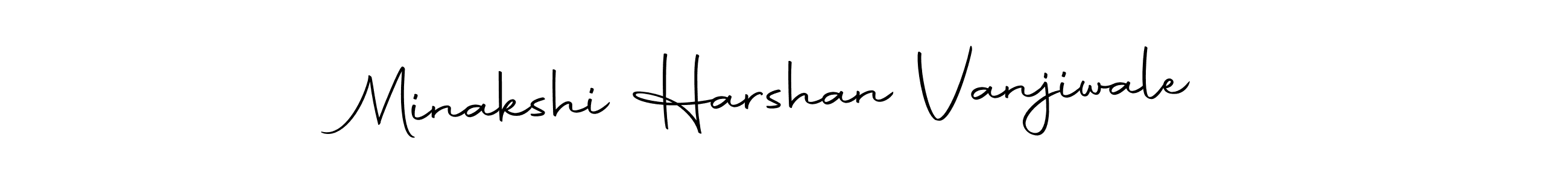 Check out images of Autograph of Minakshi Harshan Vanjiwale name. Actor Minakshi Harshan Vanjiwale Signature Style. Autography-DOLnW is a professional sign style online. Minakshi Harshan Vanjiwale signature style 10 images and pictures png