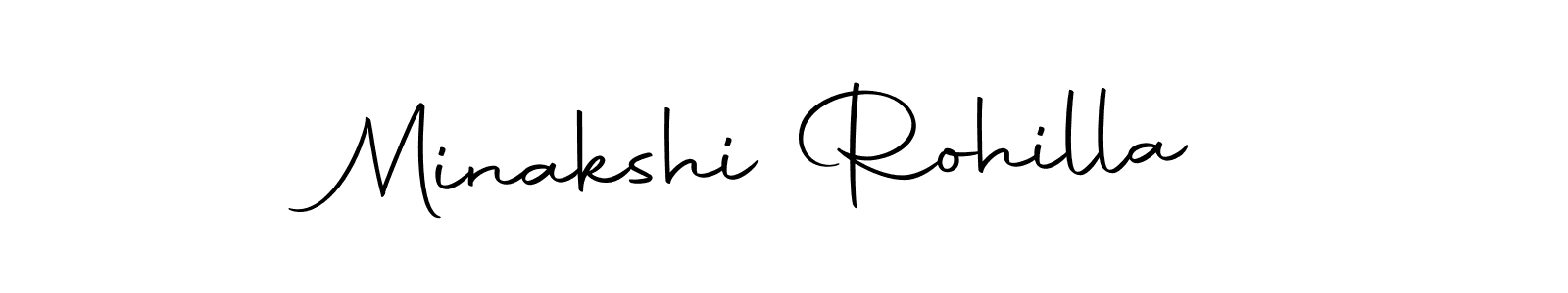 You can use this online signature creator to create a handwritten signature for the name Minakshi Rohilla. This is the best online autograph maker. Minakshi Rohilla signature style 10 images and pictures png