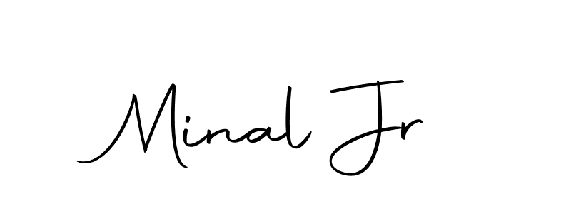 Also You can easily find your signature by using the search form. We will create Minal Jr name handwritten signature images for you free of cost using Autography-DOLnW sign style. Minal Jr signature style 10 images and pictures png
