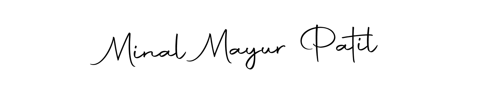 You should practise on your own different ways (Autography-DOLnW) to write your name (Minal Mayur Patil) in signature. don't let someone else do it for you. Minal Mayur Patil signature style 10 images and pictures png