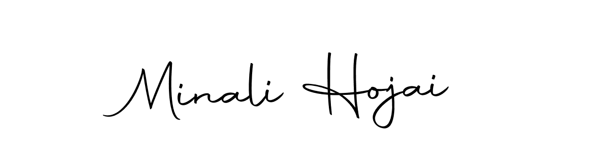 Also we have Minali Hojai name is the best signature style. Create professional handwritten signature collection using Autography-DOLnW autograph style. Minali Hojai signature style 10 images and pictures png