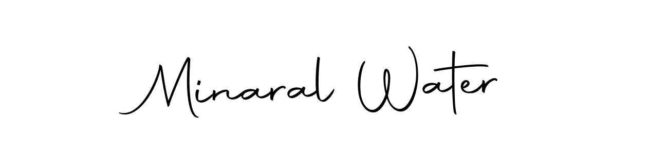 Also we have Minaral Water name is the best signature style. Create professional handwritten signature collection using Autography-DOLnW autograph style. Minaral Water signature style 10 images and pictures png