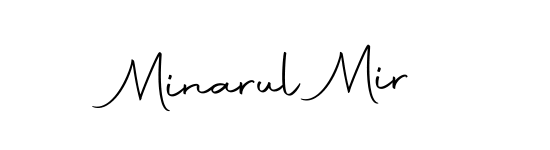 Use a signature maker to create a handwritten signature online. With this signature software, you can design (Autography-DOLnW) your own signature for name Minarul Mir. Minarul Mir signature style 10 images and pictures png