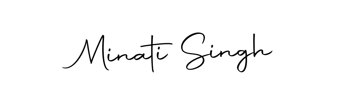 How to make Minati Singh name signature. Use Autography-DOLnW style for creating short signs online. This is the latest handwritten sign. Minati Singh signature style 10 images and pictures png