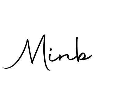 How to make Minb name signature. Use Autography-DOLnW style for creating short signs online. This is the latest handwritten sign. Minb signature style 10 images and pictures png