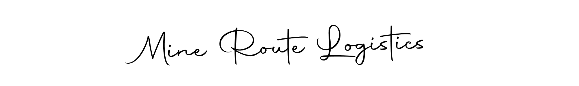 Also You can easily find your signature by using the search form. We will create Mine Route Logistics name handwritten signature images for you free of cost using Autography-DOLnW sign style. Mine Route Logistics signature style 10 images and pictures png