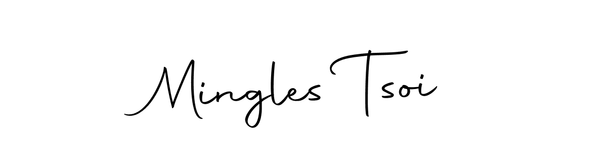 How to make Mingles Tsoi signature? Autography-DOLnW is a professional autograph style. Create handwritten signature for Mingles Tsoi name. Mingles Tsoi signature style 10 images and pictures png