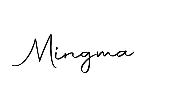 How to make Mingma name signature. Use Autography-DOLnW style for creating short signs online. This is the latest handwritten sign. Mingma signature style 10 images and pictures png