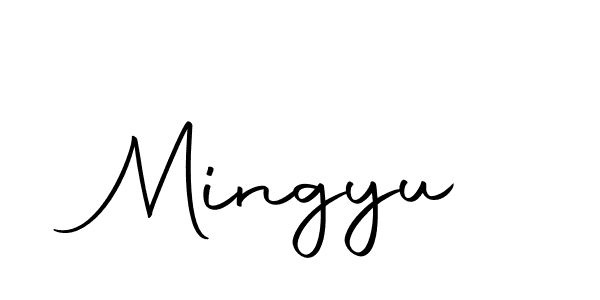 It looks lik you need a new signature style for name Mingyu. Design unique handwritten (Autography-DOLnW) signature with our free signature maker in just a few clicks. Mingyu signature style 10 images and pictures png