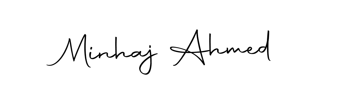 Make a short Minhaj Ahmed signature style. Manage your documents anywhere anytime using Autography-DOLnW. Create and add eSignatures, submit forms, share and send files easily. Minhaj Ahmed signature style 10 images and pictures png