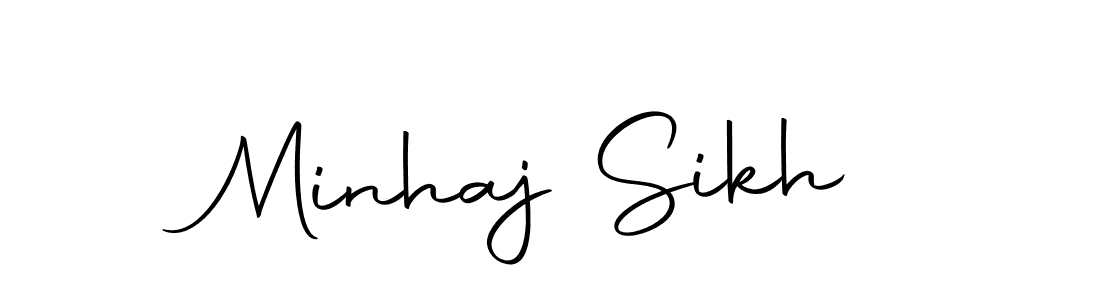 Also we have Minhaj Sikh name is the best signature style. Create professional handwritten signature collection using Autography-DOLnW autograph style. Minhaj Sikh signature style 10 images and pictures png