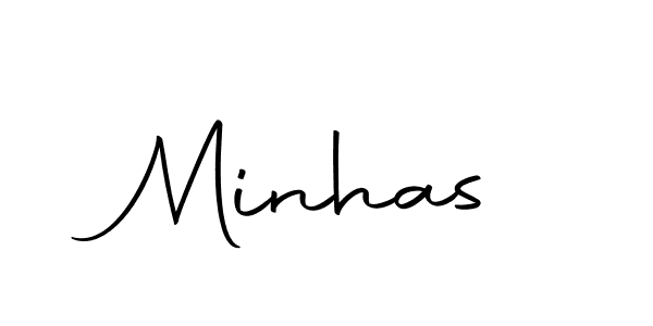 Also we have Minhas name is the best signature style. Create professional handwritten signature collection using Autography-DOLnW autograph style. Minhas signature style 10 images and pictures png
