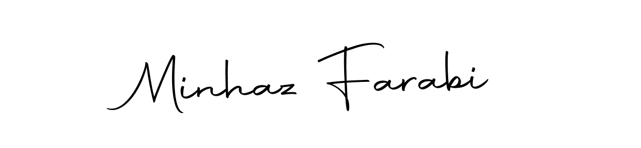 Make a short Minhaz Farabi signature style. Manage your documents anywhere anytime using Autography-DOLnW. Create and add eSignatures, submit forms, share and send files easily. Minhaz Farabi signature style 10 images and pictures png