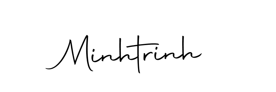 The best way (Autography-DOLnW) to make a short signature is to pick only two or three words in your name. The name Minhtrinh include a total of six letters. For converting this name. Minhtrinh signature style 10 images and pictures png