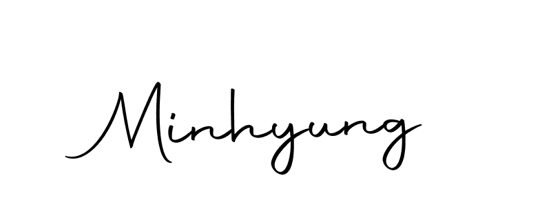 Also we have Minhyung name is the best signature style. Create professional handwritten signature collection using Autography-DOLnW autograph style. Minhyung signature style 10 images and pictures png