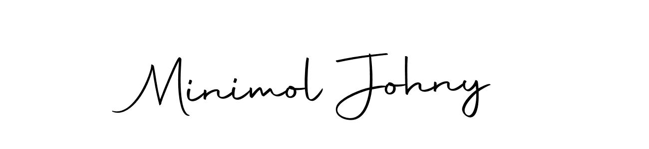 Minimol Johny stylish signature style. Best Handwritten Sign (Autography-DOLnW) for my name. Handwritten Signature Collection Ideas for my name Minimol Johny. Minimol Johny signature style 10 images and pictures png