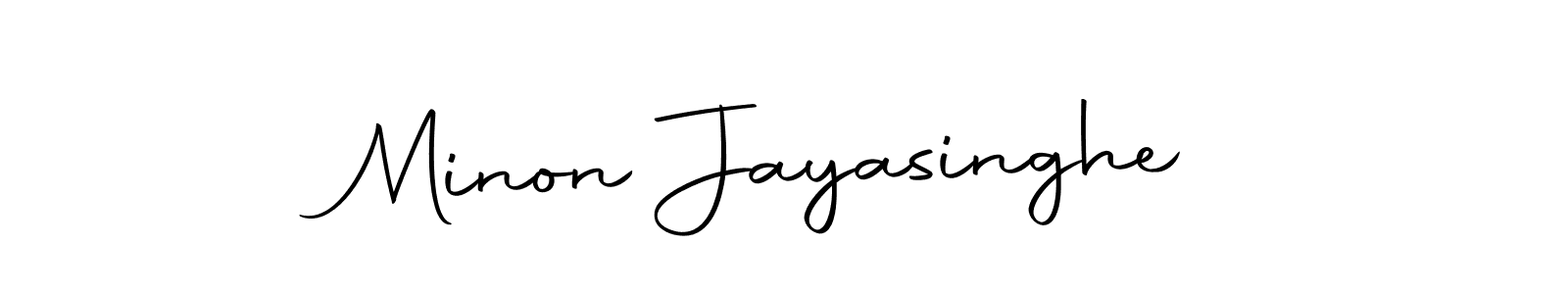 It looks lik you need a new signature style for name Minon Jayasinghe. Design unique handwritten (Autography-DOLnW) signature with our free signature maker in just a few clicks. Minon Jayasinghe signature style 10 images and pictures png