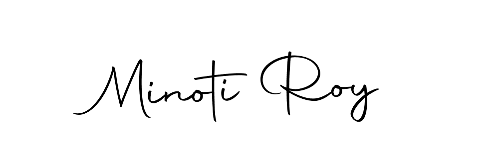 You can use this online signature creator to create a handwritten signature for the name Minoti Roy. This is the best online autograph maker. Minoti Roy signature style 10 images and pictures png