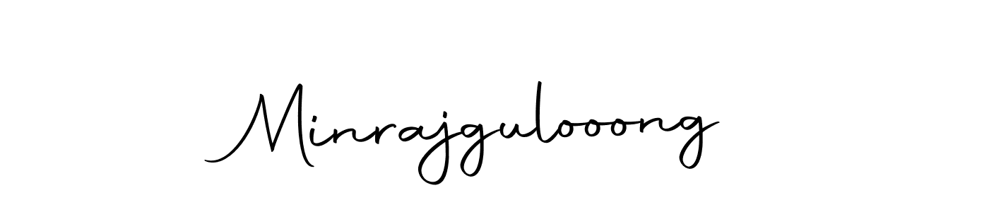 Minrajgulooong stylish signature style. Best Handwritten Sign (Autography-DOLnW) for my name. Handwritten Signature Collection Ideas for my name Minrajgulooong. Minrajgulooong signature style 10 images and pictures png