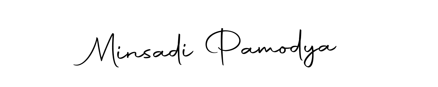 Once you've used our free online signature maker to create your best signature Autography-DOLnW style, it's time to enjoy all of the benefits that Minsadi Pamodya name signing documents. Minsadi Pamodya signature style 10 images and pictures png