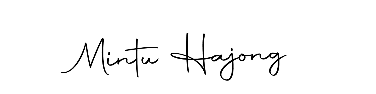Create a beautiful signature design for name Mintu Hajong. With this signature (Autography-DOLnW) fonts, you can make a handwritten signature for free. Mintu Hajong signature style 10 images and pictures png
