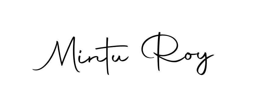 Use a signature maker to create a handwritten signature online. With this signature software, you can design (Autography-DOLnW) your own signature for name Mintu Roy. Mintu Roy signature style 10 images and pictures png