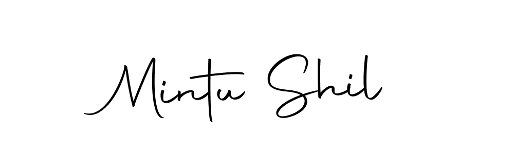 You should practise on your own different ways (Autography-DOLnW) to write your name (Mintu Shil) in signature. don't let someone else do it for you. Mintu Shil signature style 10 images and pictures png