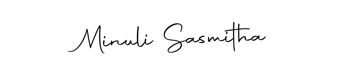 Similarly Autography-DOLnW is the best handwritten signature design. Signature creator online .You can use it as an online autograph creator for name Minuli Sasmitha. Minuli Sasmitha signature style 10 images and pictures png