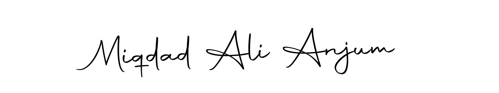 Make a short Miqdad Ali Anjum signature style. Manage your documents anywhere anytime using Autography-DOLnW. Create and add eSignatures, submit forms, share and send files easily. Miqdad Ali Anjum signature style 10 images and pictures png