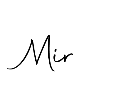 It looks lik you need a new signature style for name Mir . Design unique handwritten (Autography-DOLnW) signature with our free signature maker in just a few clicks. Mir  signature style 10 images and pictures png