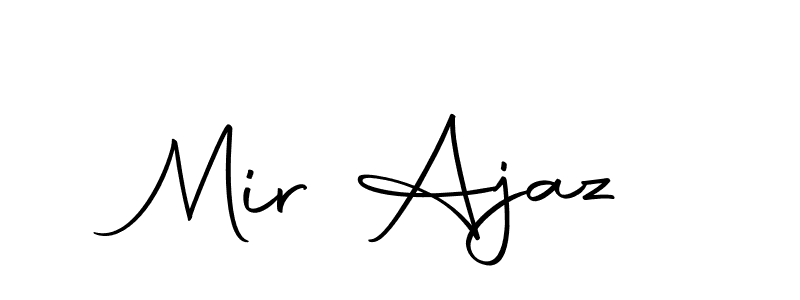 Make a beautiful signature design for name Mir Ajaz. Use this online signature maker to create a handwritten signature for free. Mir Ajaz signature style 10 images and pictures png