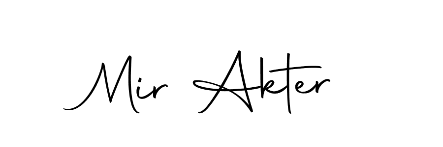 if you are searching for the best signature style for your name Mir Akter. so please give up your signature search. here we have designed multiple signature styles  using Autography-DOLnW. Mir Akter signature style 10 images and pictures png