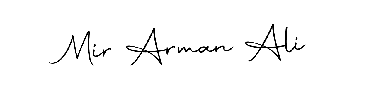 Mir Arman Ali stylish signature style. Best Handwritten Sign (Autography-DOLnW) for my name. Handwritten Signature Collection Ideas for my name Mir Arman Ali. Mir Arman Ali signature style 10 images and pictures png
