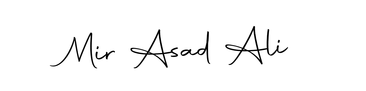 Make a beautiful signature design for name Mir Asad Ali. With this signature (Autography-DOLnW) style, you can create a handwritten signature for free. Mir Asad Ali signature style 10 images and pictures png