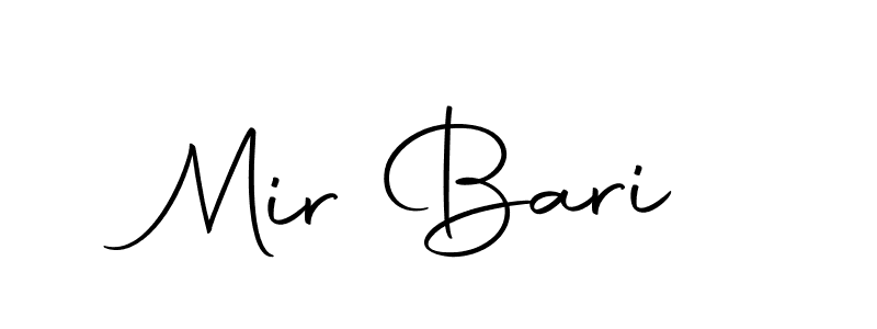 Make a beautiful signature design for name Mir Bari. Use this online signature maker to create a handwritten signature for free. Mir Bari signature style 10 images and pictures png