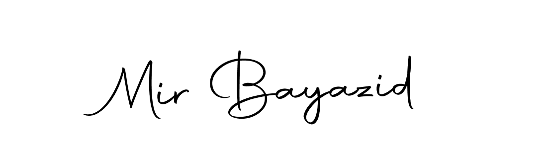 How to make Mir Bayazid name signature. Use Autography-DOLnW style for creating short signs online. This is the latest handwritten sign. Mir Bayazid signature style 10 images and pictures png