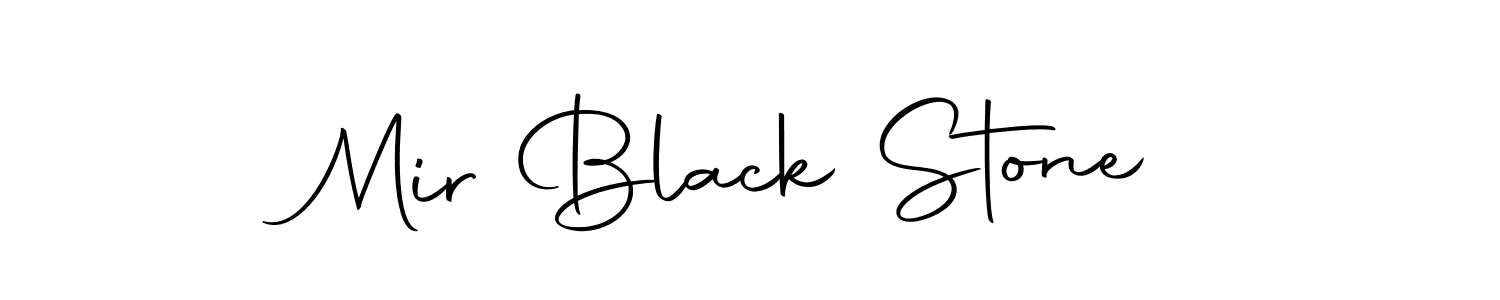 Use a signature maker to create a handwritten signature online. With this signature software, you can design (Autography-DOLnW) your own signature for name Mir Black Stone. Mir Black Stone signature style 10 images and pictures png