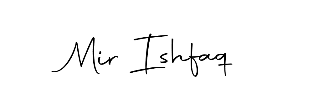 if you are searching for the best signature style for your name Mir Ishfaq. so please give up your signature search. here we have designed multiple signature styles  using Autography-DOLnW. Mir Ishfaq signature style 10 images and pictures png