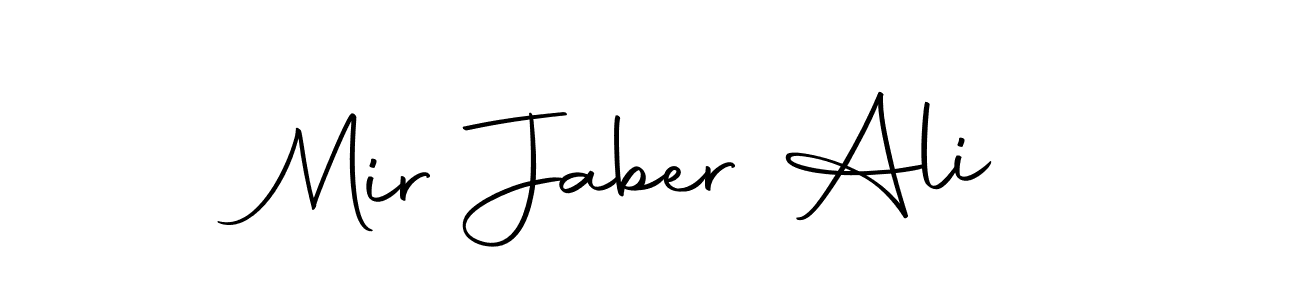 Create a beautiful signature design for name Mir Jaber Ali. With this signature (Autography-DOLnW) fonts, you can make a handwritten signature for free. Mir Jaber Ali signature style 10 images and pictures png