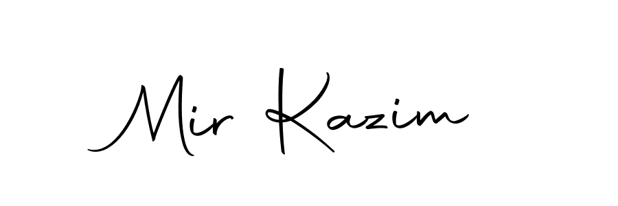 Use a signature maker to create a handwritten signature online. With this signature software, you can design (Autography-DOLnW) your own signature for name Mir Kazim. Mir Kazim signature style 10 images and pictures png